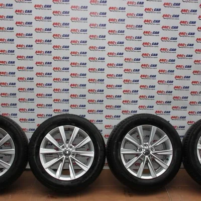 Set jante aliaj R17 VOLKSWAGEN TIGUAN 2007-2018 5N0601025AM, vedere frontata