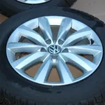 Set jante aliaj R17 VOLKSWAGEN TIGUAN 2007-2018 5N0601025P, vedere laterala