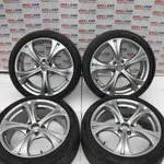 Set jante aliaj R18 NISSAN QASHQAI I 2006-2015, vedere frontata