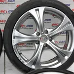 Set jante aliaj R18 NISSAN QASHQAI I 2006-2015, vedere laterala