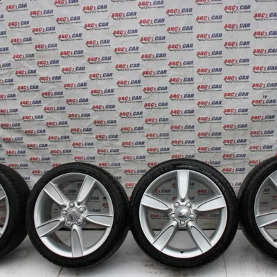 Set jante aliaj R18 SEAT LEON 2005-2013 5P0601025G, vedere frontata