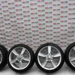 Set jante aliaj R18 SEAT LEON 2005-2013 5P0601025G, vedere frontata