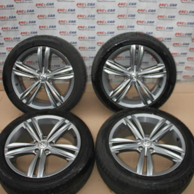 Set jante aliaj R18 VOLKSWAGEN T-ROC 2017-2026 2GA601025G, vedere frontata