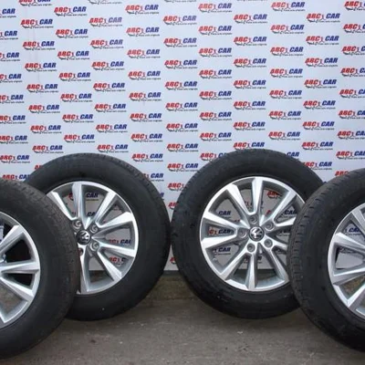 Set jante aliaj R18 VOLKSWAGEN TOUAREG 2010-2018 7P6601025C, vedere frontata