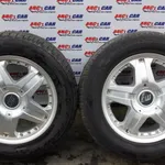 Set jante aluminiu BORBET cu anvelope de vara 255/55 R18 VOLKSWAGEN TOUAREG 2002-2013, vedere laterala