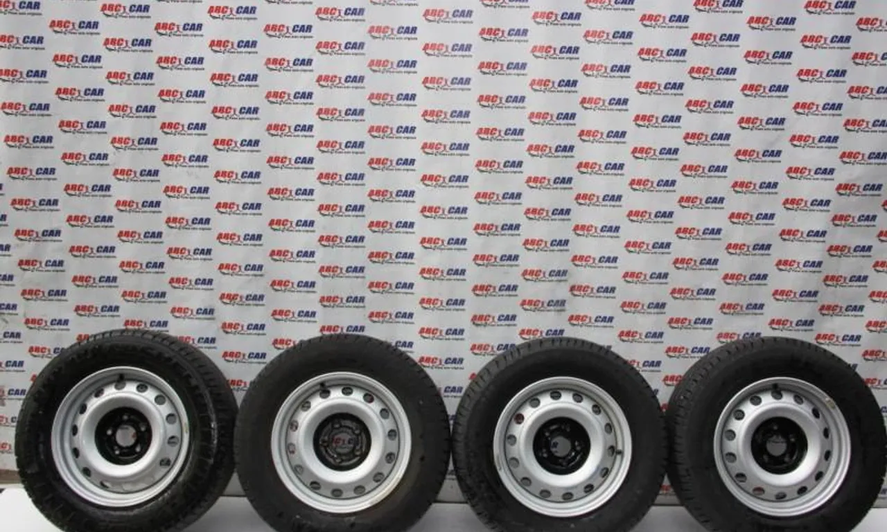 Set jante tabla R15 CITROEN JUMPY II 2007-2016