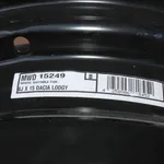 Set jante tabla R15 DACIA LODGY 2012-2026, vedere laterala