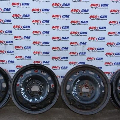 Set jante tabla R15 MAZDA 3 2003-2009 KBA43737, vedere frontata