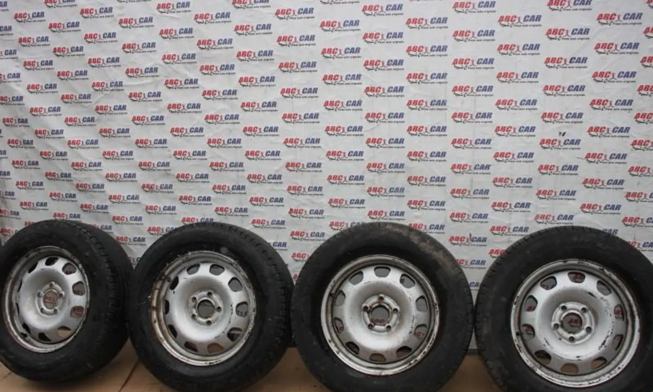 Set jante tabla R16 cu anvelope DACIA DUSTER 2010-2018