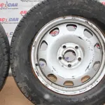 Set jante tabla R16 cu anvelope DACIA DUSTER 2010-2018, vedere laterala