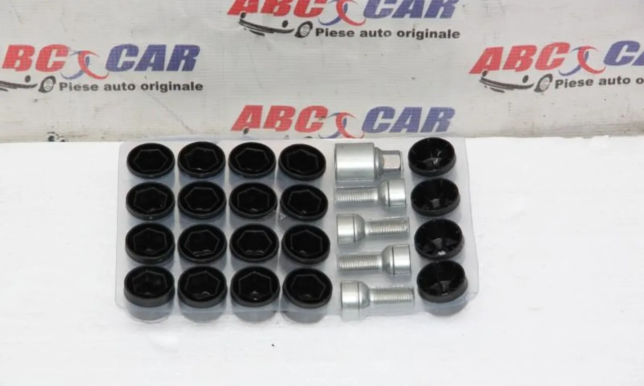 Set prezoane anti-furt cu capace ornamentale VOLKSWAGEN JETTA VI 2008-2019