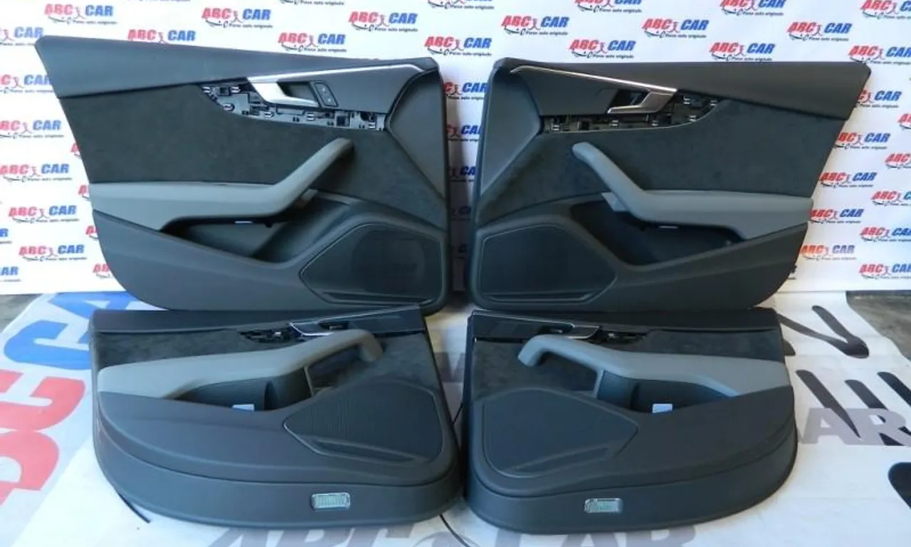 Set tapiterii usi piele alcantara AUDI A4 B9 2015-2019