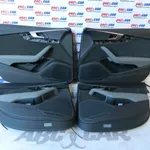 Set tapiterii usi piele alcantara AUDI A4 B9 2015-2019, vedere frontata