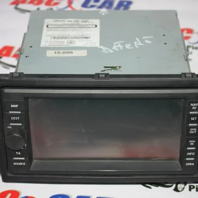 Sistem multimedia/navigatie (defect-lipsa sunet) Suziki Grand Vitara 2005-2015 39920-66J00-000 SUZUKI GRAND VITARA II 2005-2026 39920-66J00-000, vedere frontata