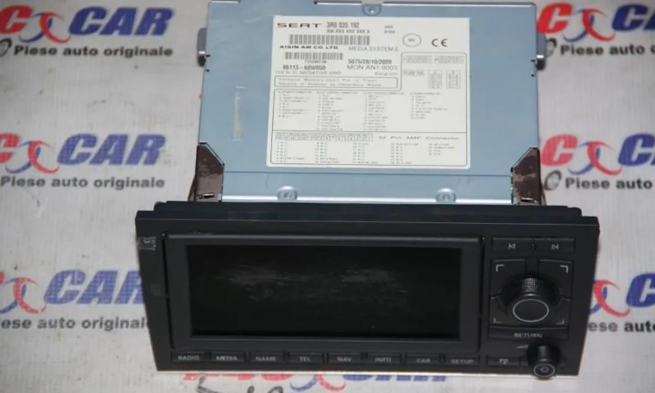 Sistem multimedia/navigatie SEAT EXEO 2008-2013