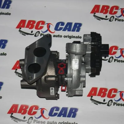 Turbosuflanta BorgWarner BMW 5 2009-2016, vedere frontata