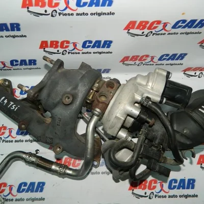 Turbosuflanta VOLKSWAGEN GOLF VI 2008-2014 03C145702C, vedere frontata