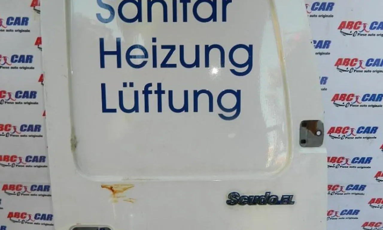 Usa dreapta spate FIAT SCUDO bus 2007-2016