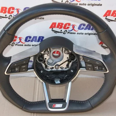 Volan din piele cu comenzi AUDI TT 2014-2026 8S0419091F, vedere frontata