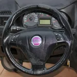 Volan din piele cu comenzi FIAT GRANDE PUNTO 2005-2026, vedere frontata