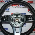 Volan din piele cu comenzi MERCEDES A-CLASS 2018-2026 A0040053699, vedere frontata