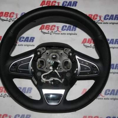 Volan din piele cu comenzi RENAULT KADJAR 2015-2026 484008738R, vedere frontata