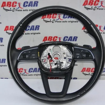 Volan din piele cu comenzi si padele AUDI Q5 2016-2026 80A419091E, vedere frontata