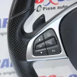Volan din piele cu comenzi si padele MERCEDES GLC 2015-2022, vedere laterala