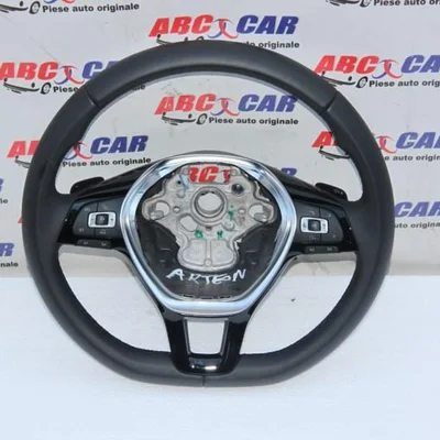Volan din piele cu comenzi si padele VOLKSWAGEN ARTEON 2017-2026, vedere frontata