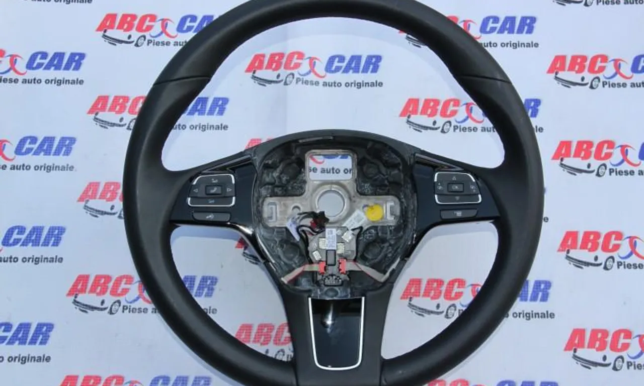 Volan din piele cu comenzi VOLKSWAGEN TOUAREG 2010-2018