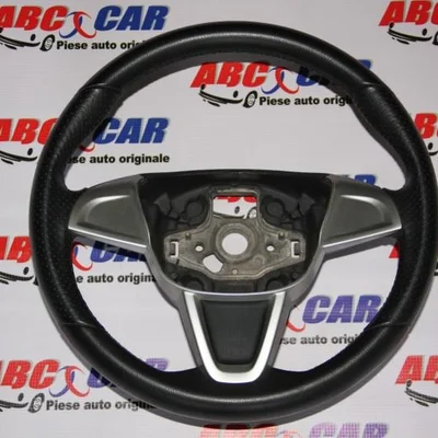 Volan din piele perforata PEUGEOT 2008 I 2013-2026, vedere frontata