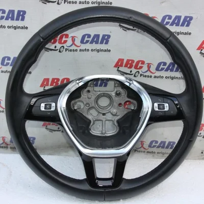 Volan din piele si comenzi VOLKSWAGEN TRANSPORTER T6 2015-2024 2H0419091K, vedere frontata