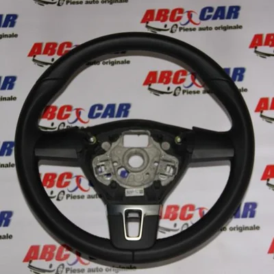 Volan piele VOLKSWAGEN TIGUAN 2007-2018 3C8419091AQ, vedere frontata